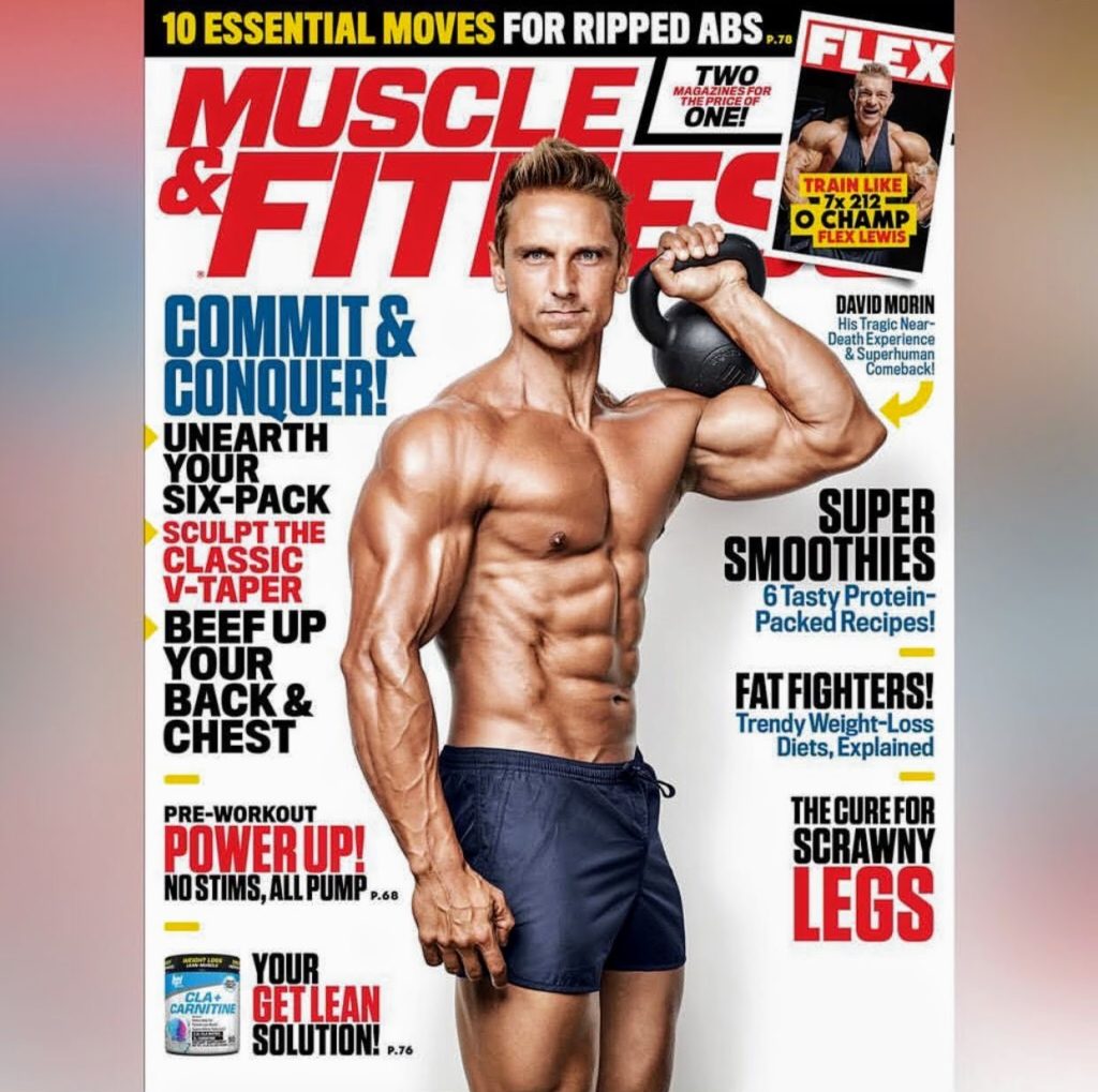 David Morin featured on Muscle & Fitness
